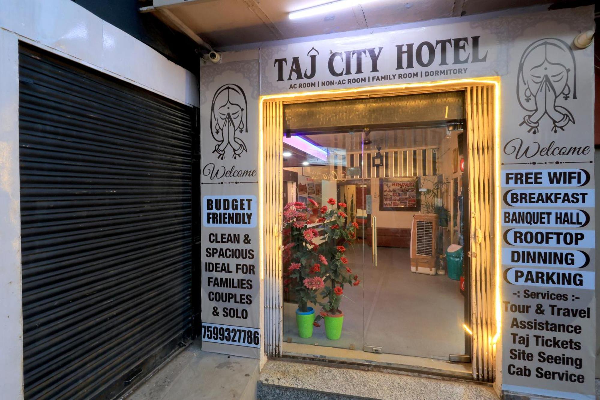 Taj City Hotel Agra  Buitenkant foto